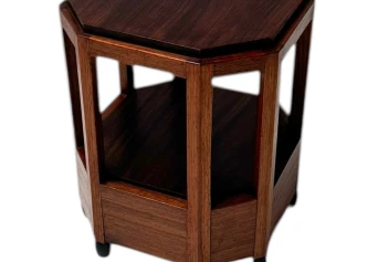 Art Deco Amsterdamse School Side Table, 1920s